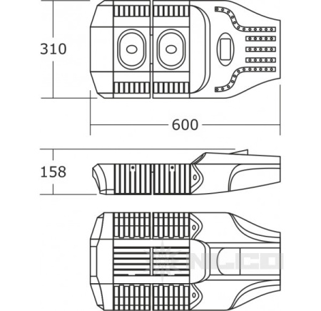 Светильник NLCO OCR150-34