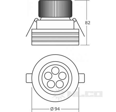 Светильник NLCO DRG6-53